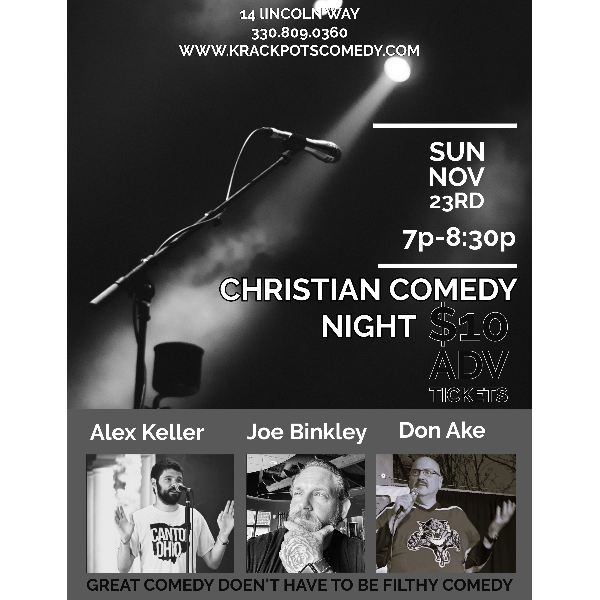 Clean Comedy Night Headshot