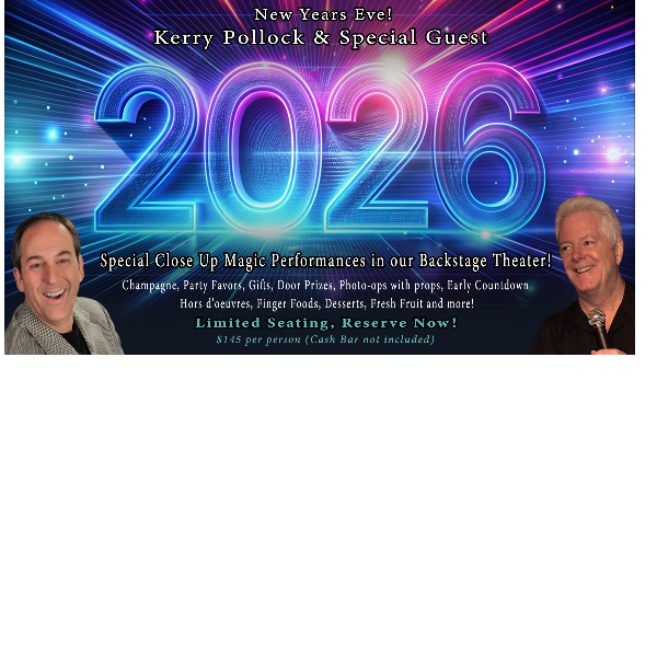 NYE Party Ringing in 2026 Headshot