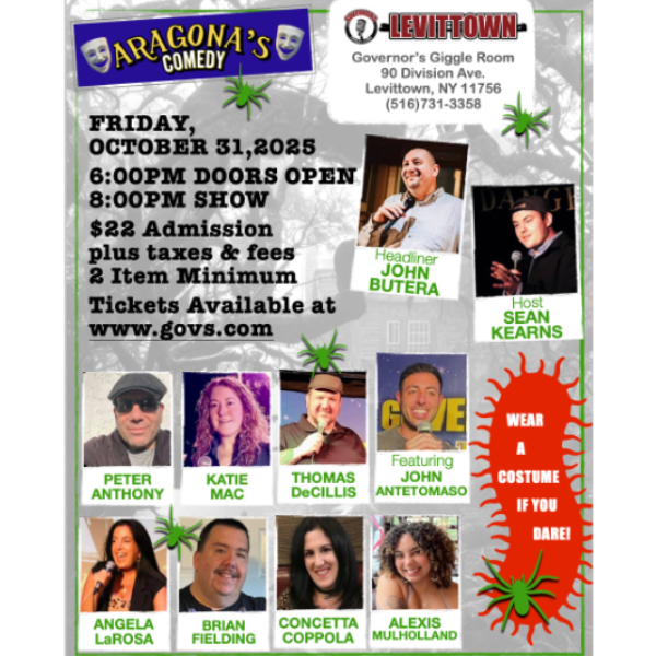 ARAGONA COMEDY PRESENTS  Headshot