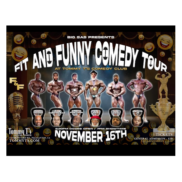 Fit & Funny Comedy Tour Headshot