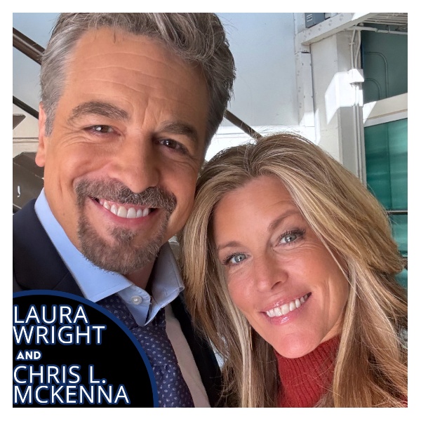 Laura Wright and Chris L. McKenna Headshot