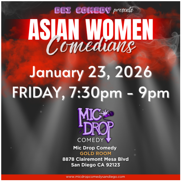 DEI Comedy – Asian Women Comedians Headshot