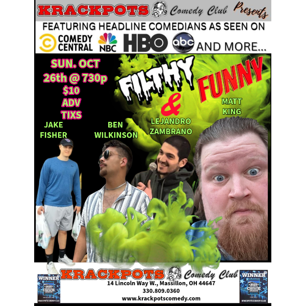 Sunday Comedy Showcase Headshot