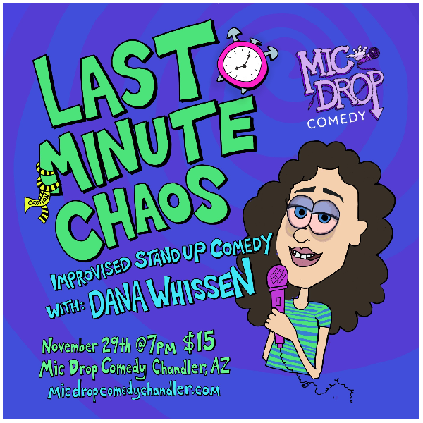 Last Minute Chaos: Improvised Standup Comedy Headshot