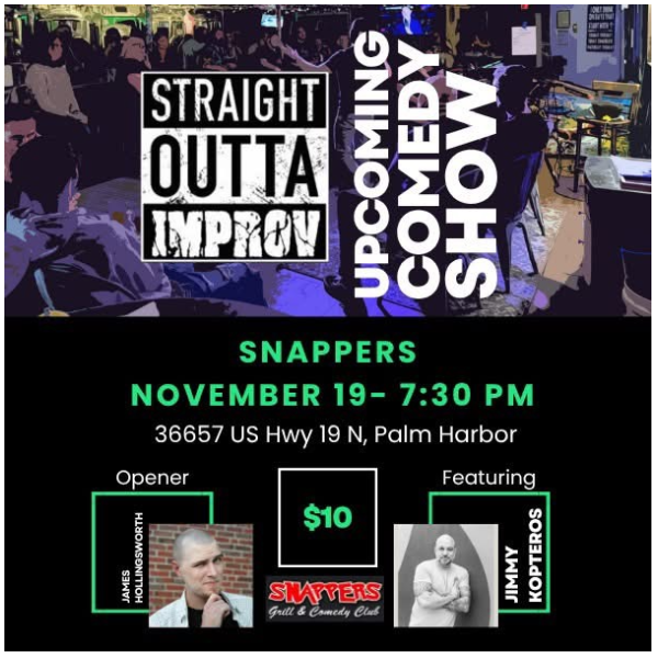 STRAIGHT OUTTA IMPROV COMEDY SHOW Headshot