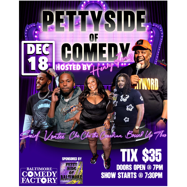 Petty Side of Comedy Headshot