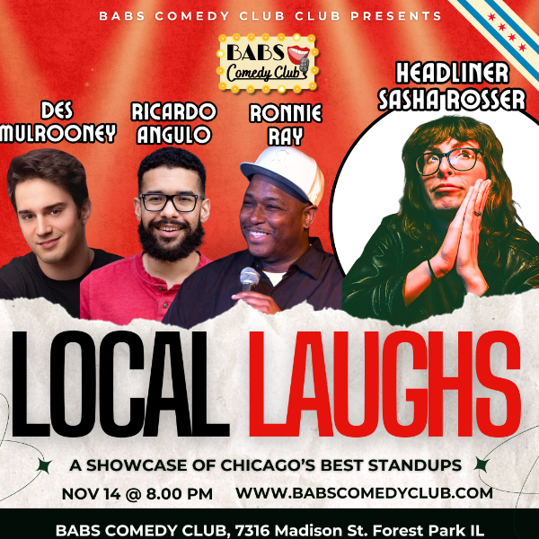 Local Laughs Standup Showcase Headliner Image