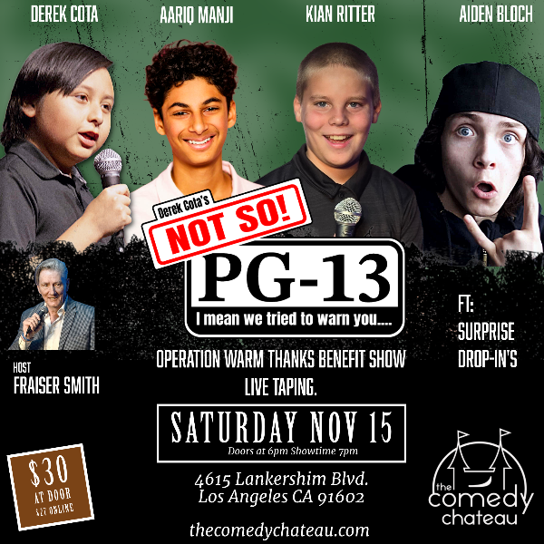 Comedy show Headshot