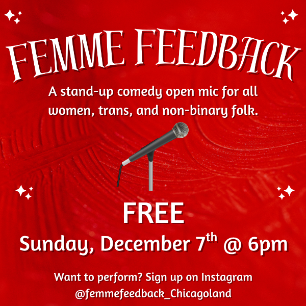 Femme Feedback Open Mic Headshot