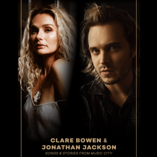 Clare Bowen and Jonathan Jackson Headshot