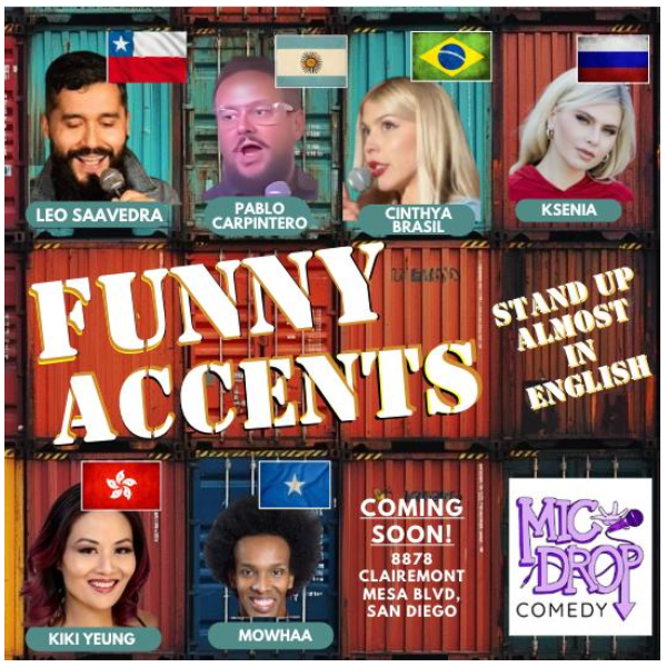 Funny Accents Headshot