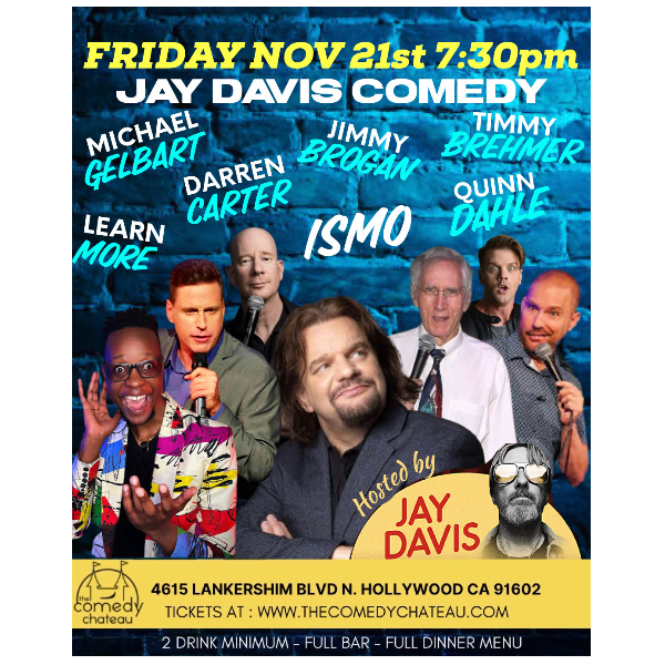 Jay Davis Comedy Headshot