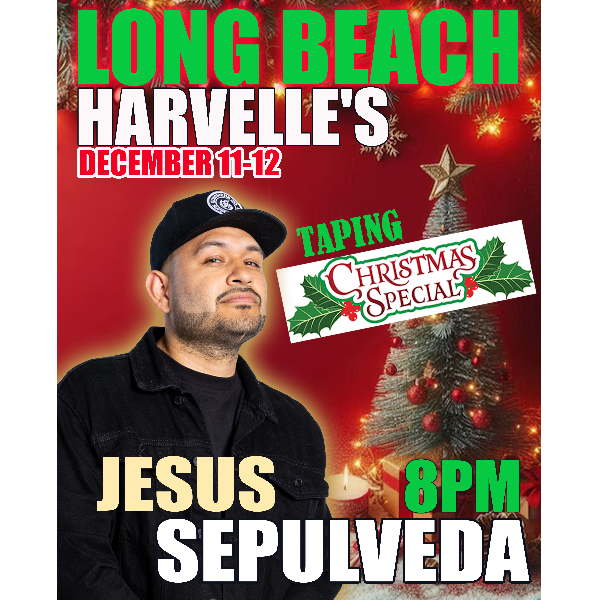 Jesus Sepulveda Live Comedy Christmas Special Taping Headshot