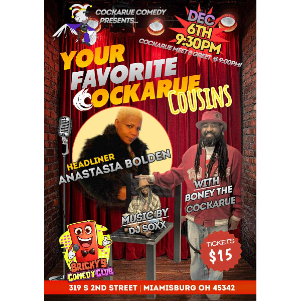 COCKARUE COUSINS SHOW! Headliner Image