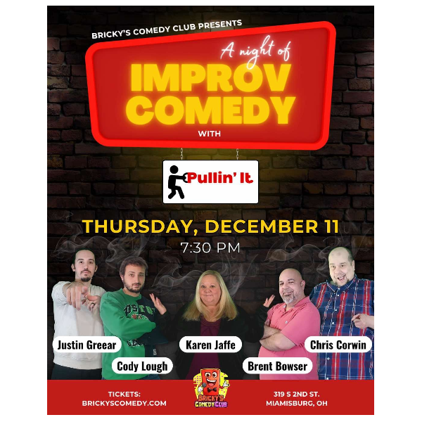 Pullin' It Improv Comedy Show Headliner Image