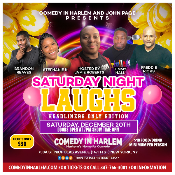 Saturday Night Laughs Headshot