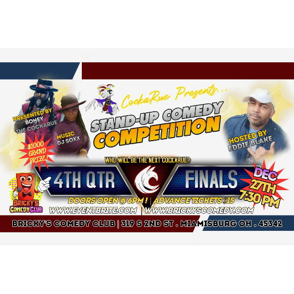 COCKARUE COMEDY CONTEST QUARTER FINALS! Headshot