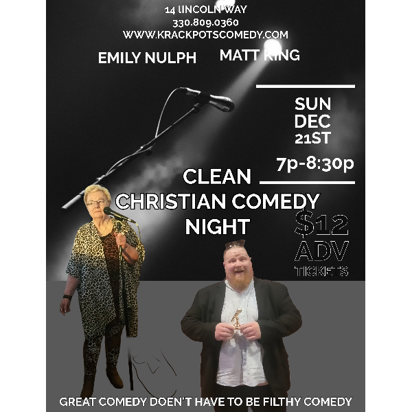 Clean Comedy Night Headshot