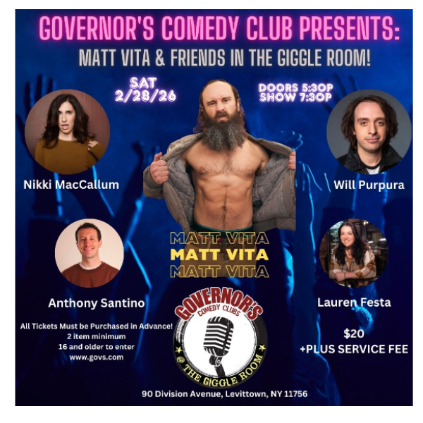 COMEDY NIGHT IN THE GIGGLE ROOM Headshot