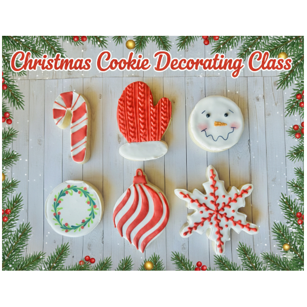 Beginner Cookie Decorating Class (Christmas edition) Headshot