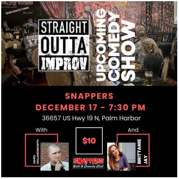 STRAIGHT OUTTA IMPROV COMEDY SHOW Headshot