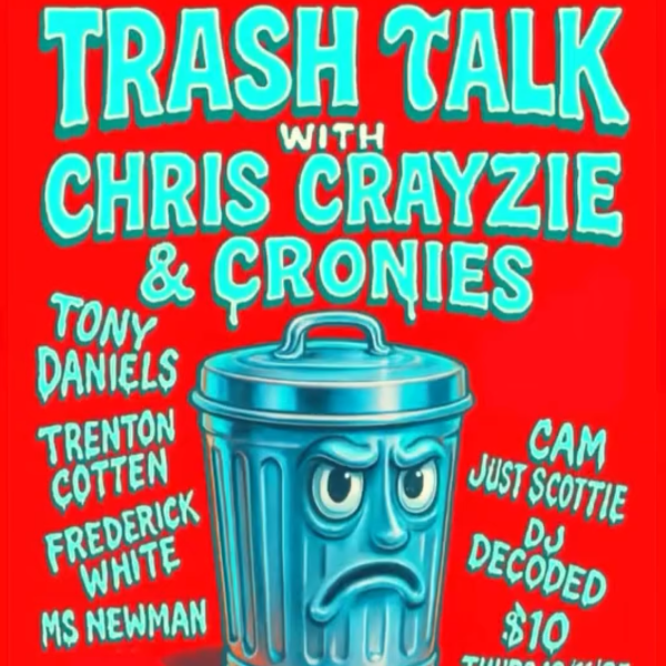 Chris Crayzie's Trash Talk Headshot