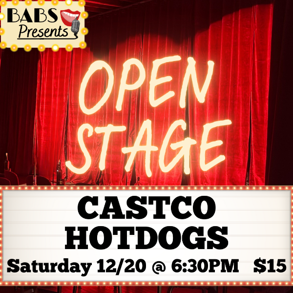 OPEN STAGE: Casco Hotdogs Headshot