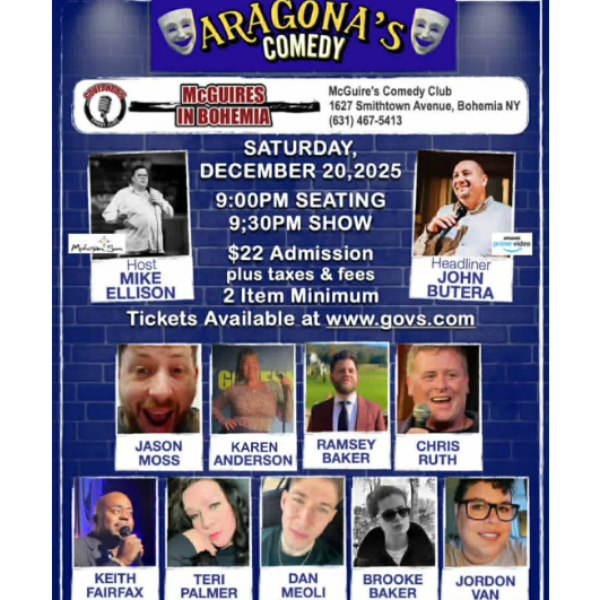 ARAGONA COMEDY PRESENTS  Headshot