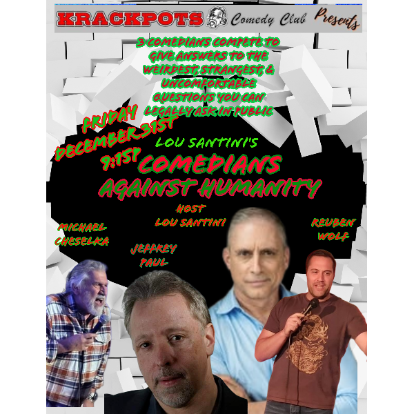 Lou Santini's Comedians Against Humanity Headshot