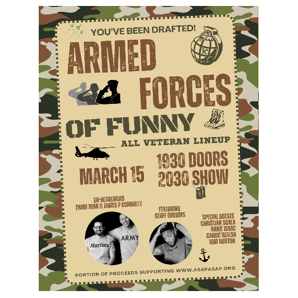 Armed Forces of Funny Headshot
