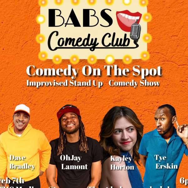 Tye Erskin Presents: Comedy On The Spot Headshot