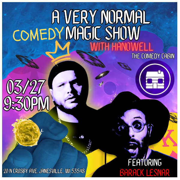 A Very Normal Comedy Magic Show Headshot