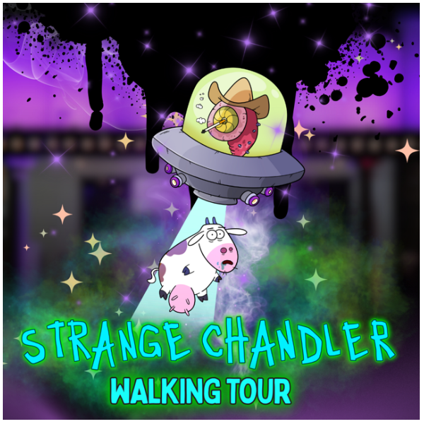 STRANGE CHANDLER - UFOs, MYTHS & MYSTERIES Headshot