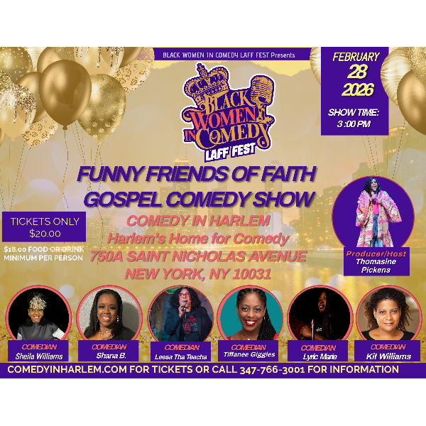 Black Women in Comedy Laff Fest Headshot