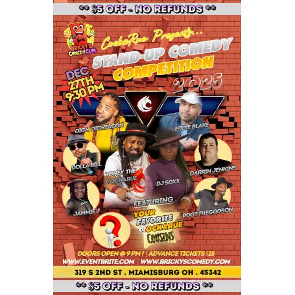 COCKARUE COMEDY CONTEST 🥊 Headshot