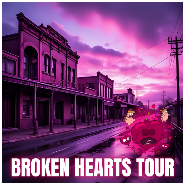 Plano Broken Hearts Tour Headshot