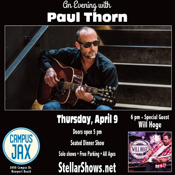 An Evening with Paul Thorn and Will Hoge Headshot