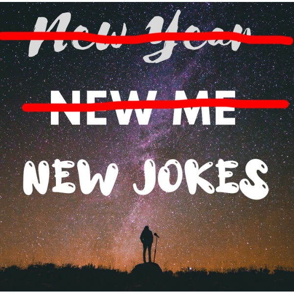 Happy New Jokes! Headshot