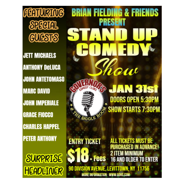 COMEDY NIGHT IN THE GIGGLE ROOM Headshot