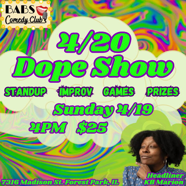 4/20 Dope Show Headshot