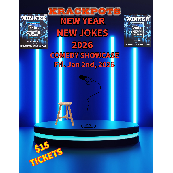 NEW JOKES 2026 Headshot