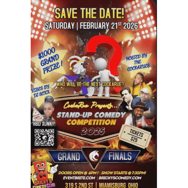 Cockarue Comedy Competition Grand Finale! Headshot