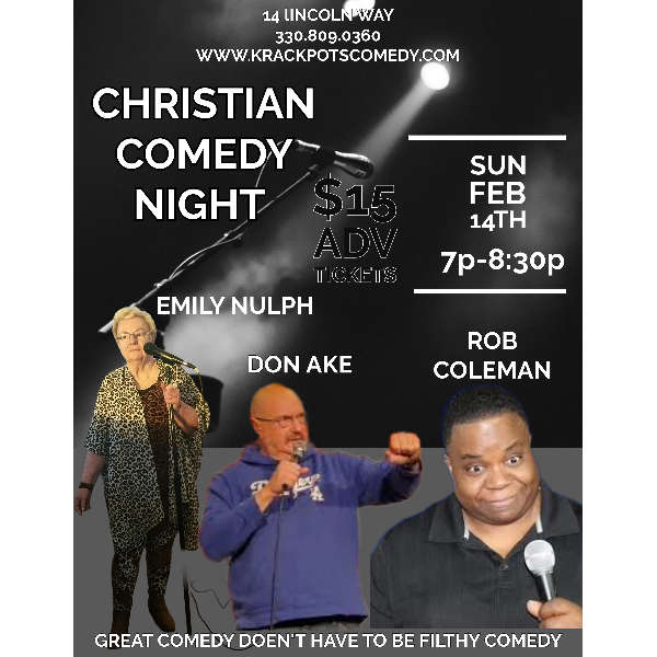 Clean Comedy Night Headshot