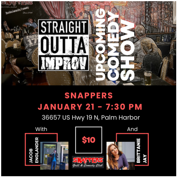 STRAIGHT OUTTA IMPROV COMEDY SHOW Headshot