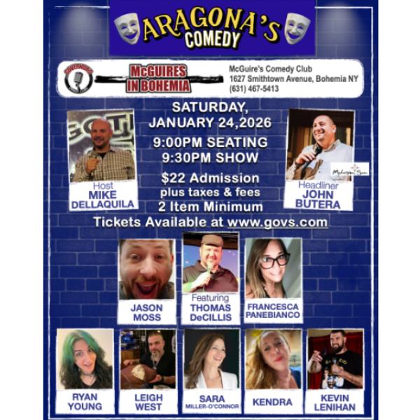 ARAGONA COMEDY PRESENTS  Headshot