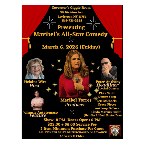 COMEDY NIGHT IN THE GIGGLE ROOM Headshot