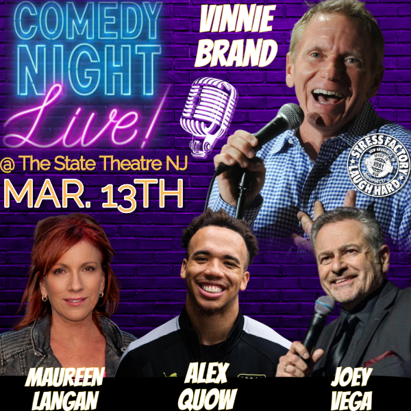 Comedy Night Live at the State Theatre Headshot