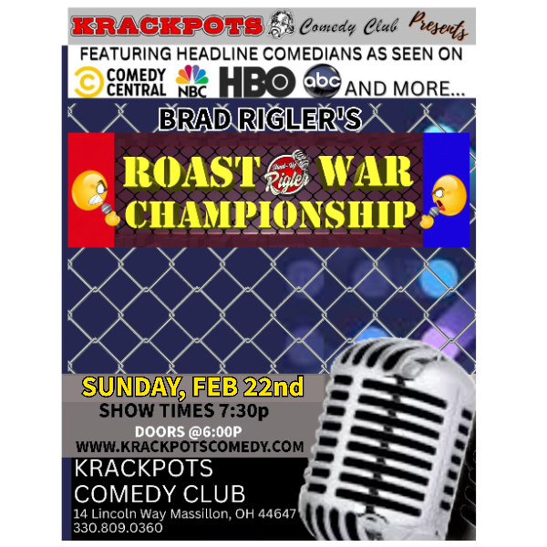 BRAD RIGLER'S ROAST WAR CHAMPIONSHIP Headshot