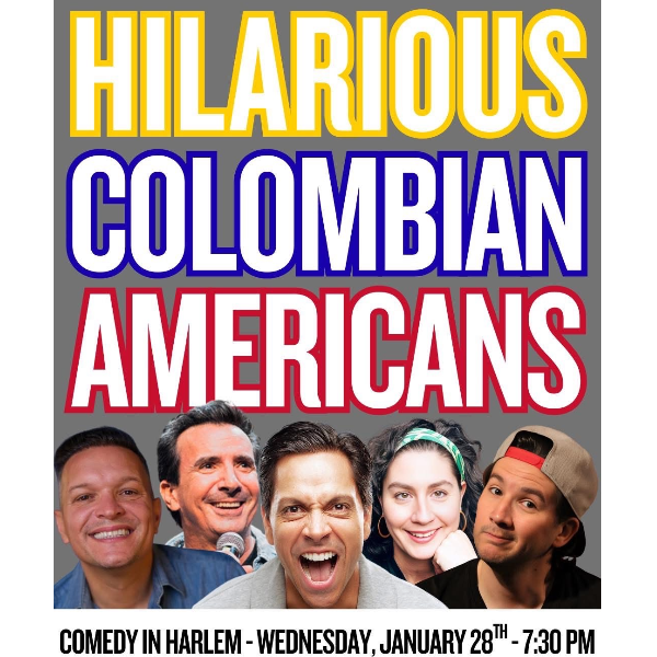 Hilarious Colombian Americans Headshot