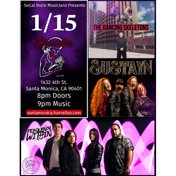 SoCal INDIE MUSICIANS PRESENTS Headshot